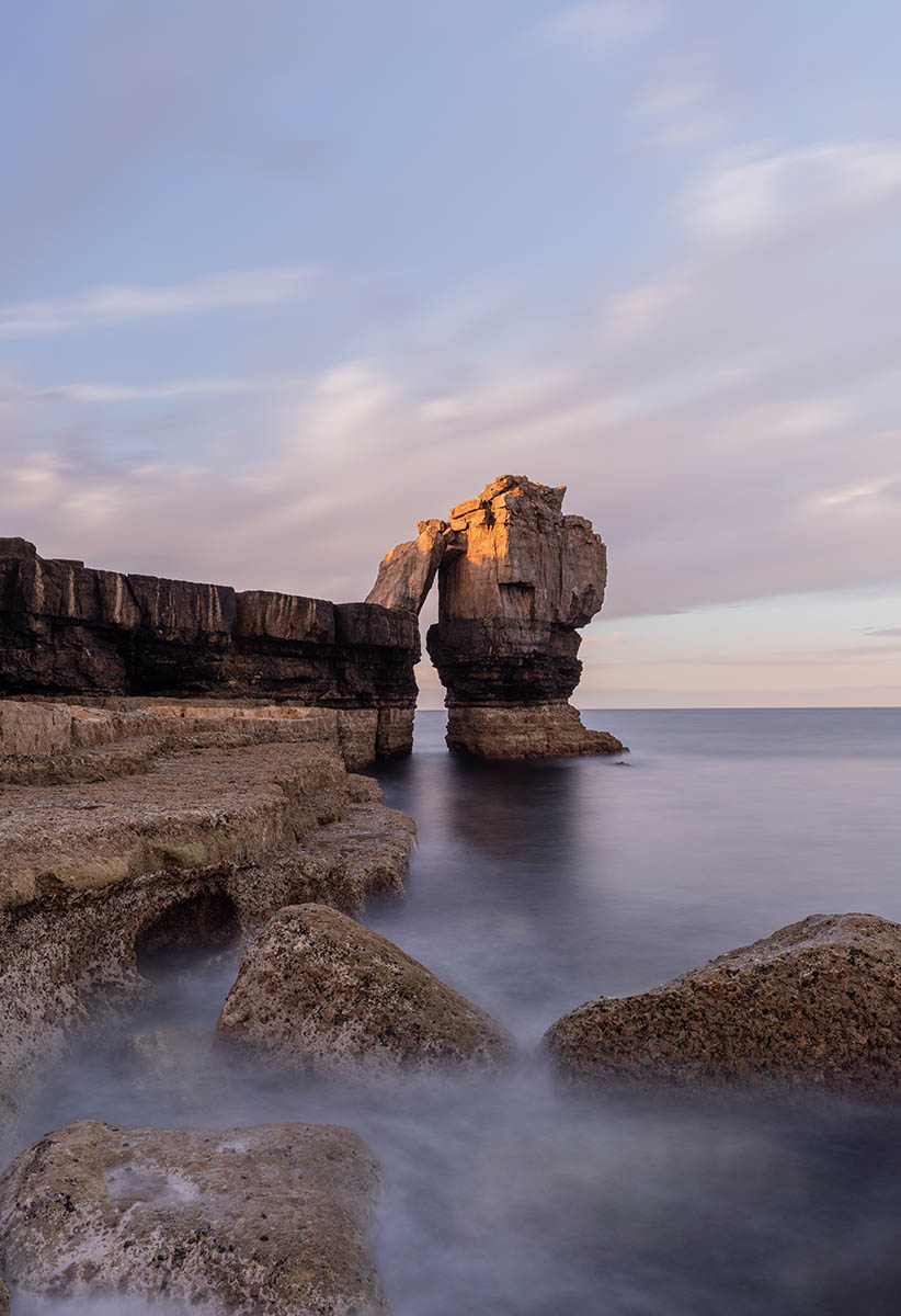 Pulpit Rock at Portland Bill, Dorset, Jurassic Coast, England. Dorset Photography Workshops with Scott Boulton.