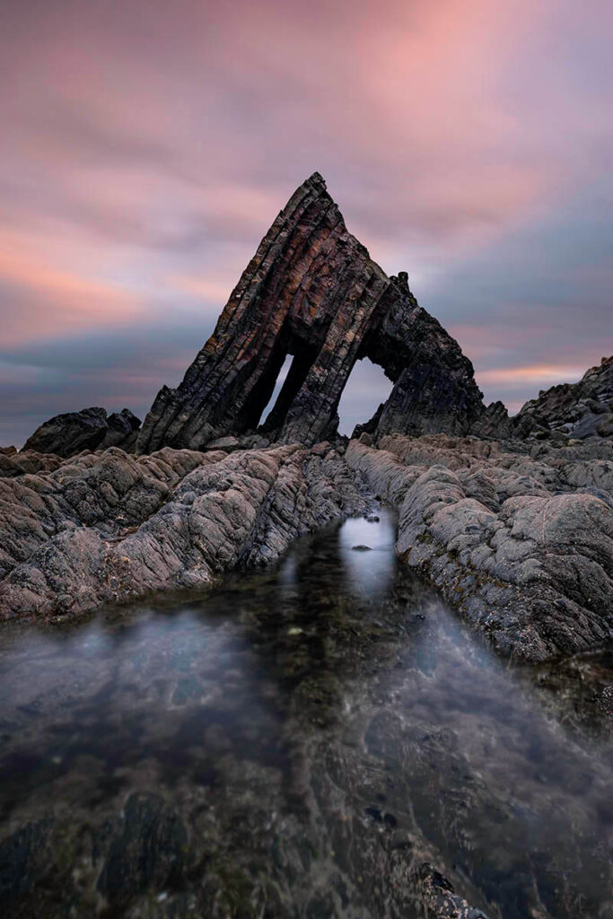 Blackchurch Rock in Devon, England. location for one to one photography workshops with Scott Boulton. Buy a fine art print.