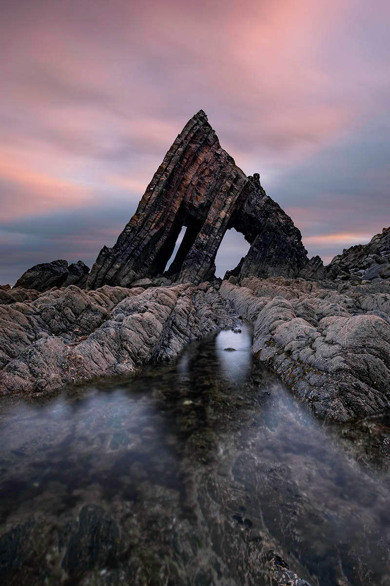 Blackchurch Rock in Devon, England. location for one to one photography workshops with Scott Boulton. Buy a fine art print.