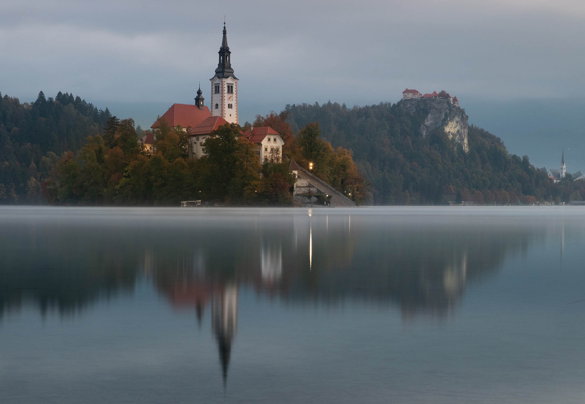 Lake Bled island church, Slovenia. Buy a fine art print.