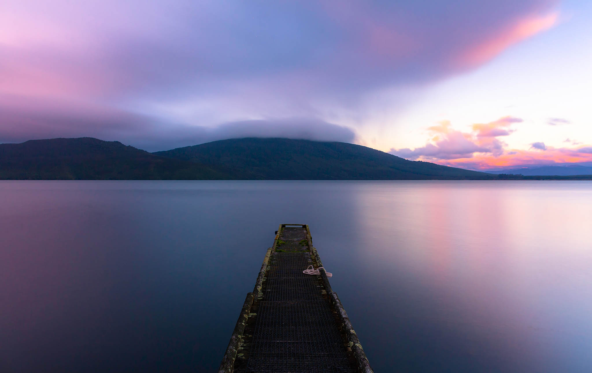 Lake Rotoaria, New Zealand.