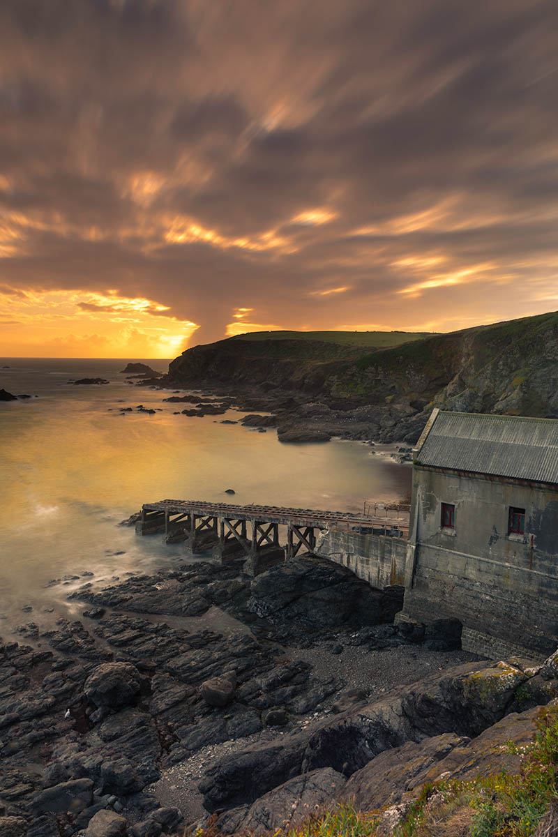 Lizard Point Lifeboat Station in Cornwall. Buy a fine art print.